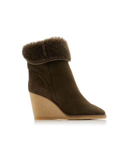 Isabel marant wedge top boots