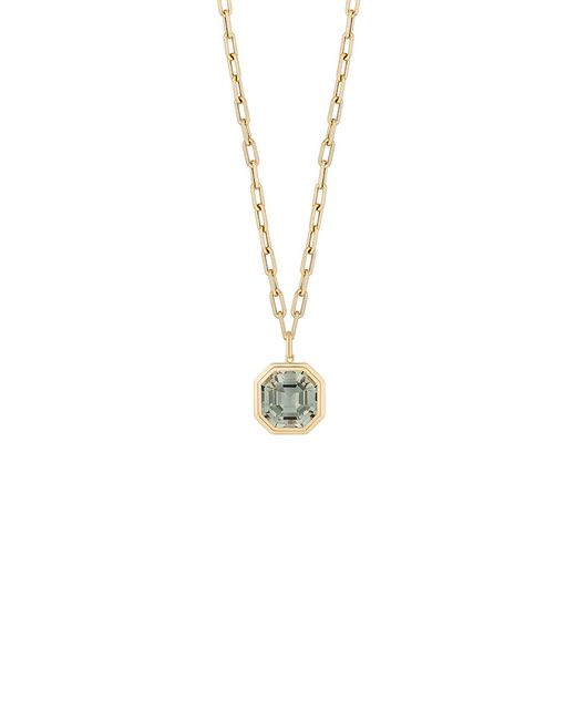 Goshwara Green 18K Prasiolite Necklace