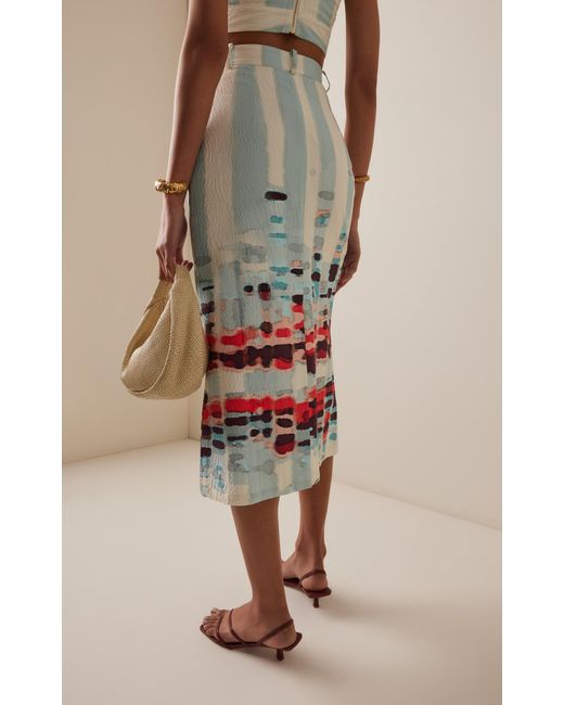 Silvia Tcherassi White Layan Skirt