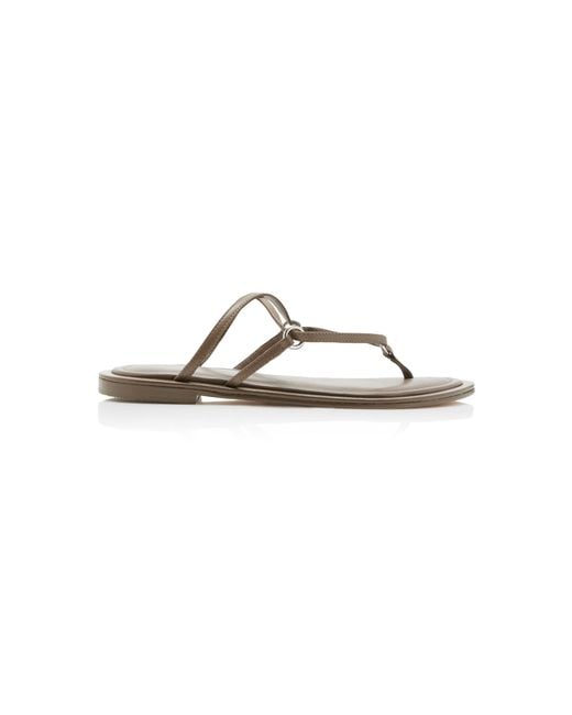 A.Emery Brown Nanaka Leather Sandals