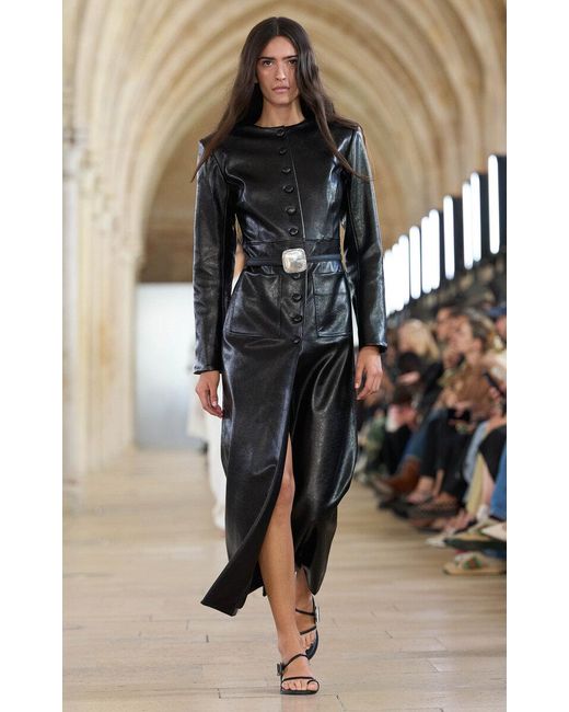 Aje. Black Eulyn Longline Jacket