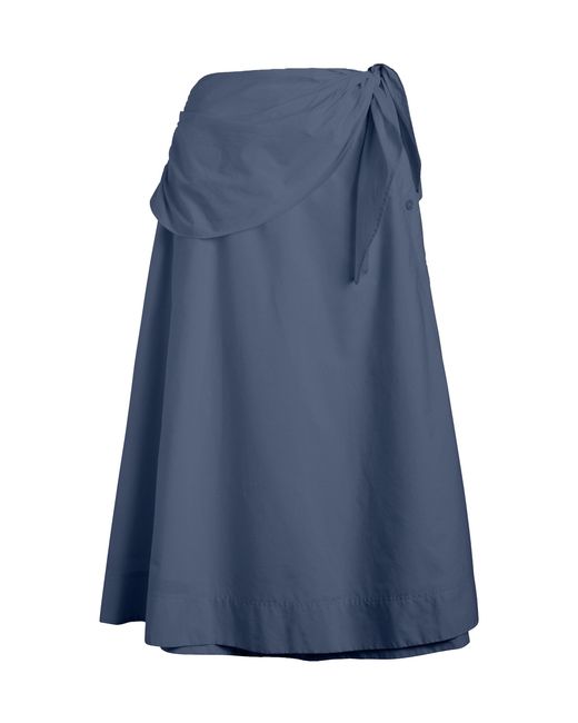 Merlette Blue Camila Cotton Poplin Skirt