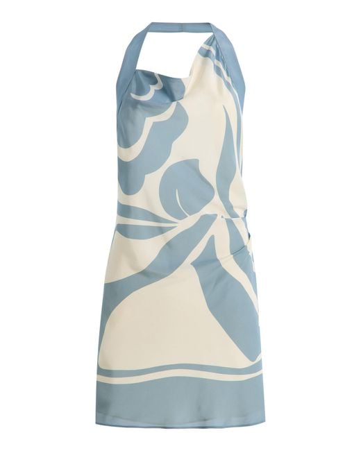 Sir Blue Lilou Mini Halter Dress