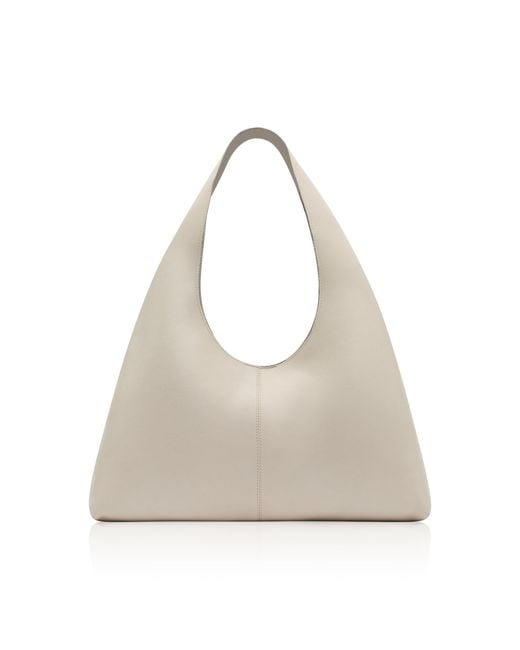 St. Agni Natural Triangle Hobo Bag