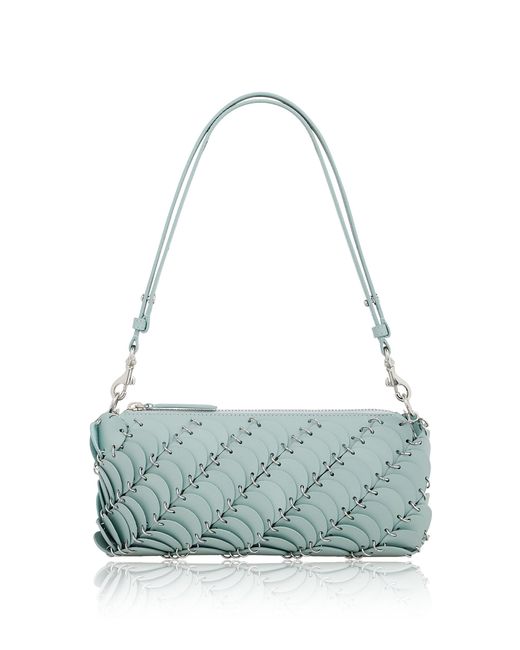 Rabanne Blue Mini Baguette Bag