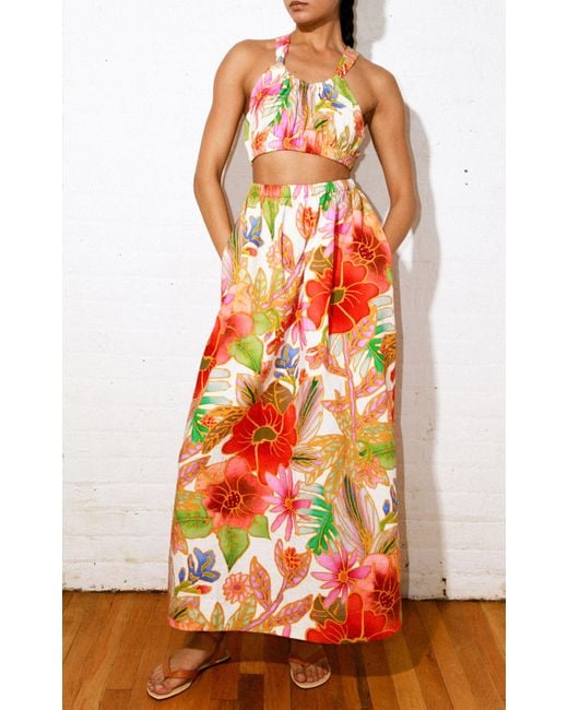 Mara Hoffman Multicolor Bettina Organic Cotton Maxi Dress