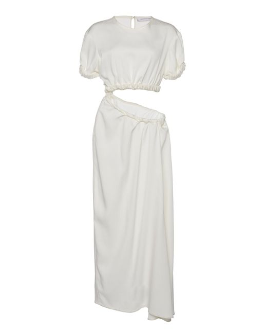 Christopher Esber Synthetic Draped Cut-out Stretch-jersey Maxi Dress in ...