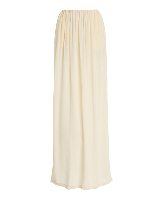 Frankie Shop White Aeson Maxi Skirt