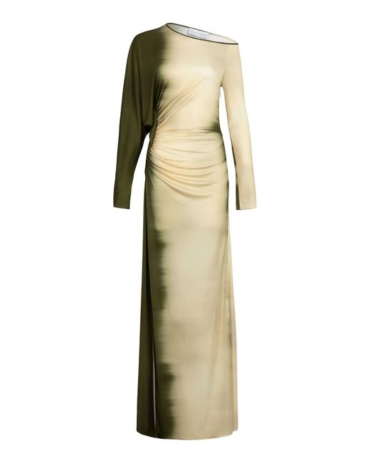 Silvia Tcherassi Natural Nadja Maxi Dress