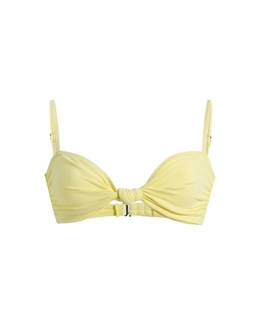 Significant Other Yellow Hermela Bikini Top