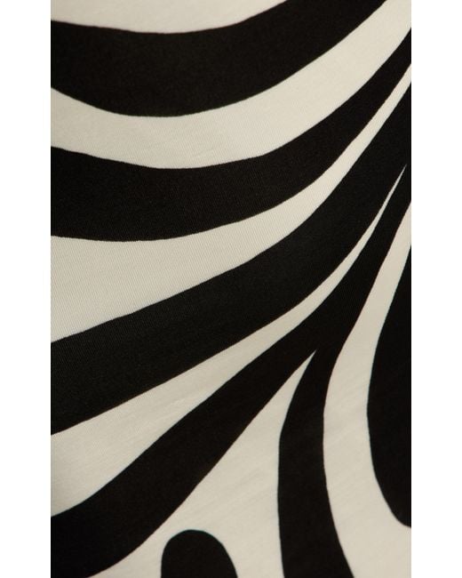 Cala De La Cruz White Solange Open Back Jersey Maxi Dress