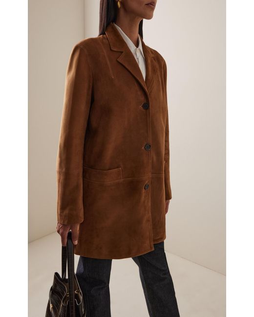 House of Dagmar Brown Suede Jacket