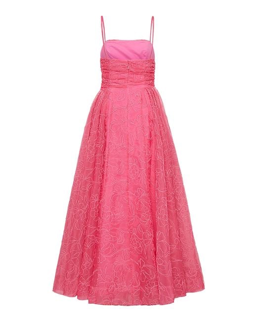 Aje. Evangeline Cornelli Linen-blend Maxi Dress in Pink | Lyst UK Aje. Evangeline Cornelli Linen-blend Maxi Dress in Pink | Lyst UK