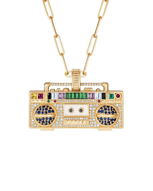 Nevernot Metallic Feel The Rhythm 14K Necklace