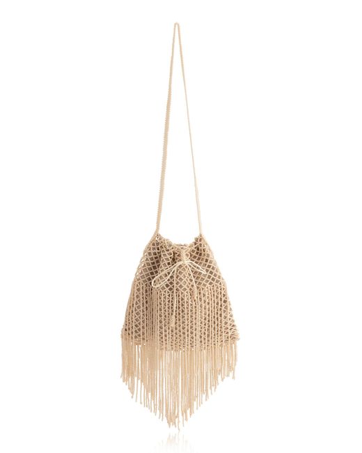 LIKE A BIRD Natural The Fringes Bag