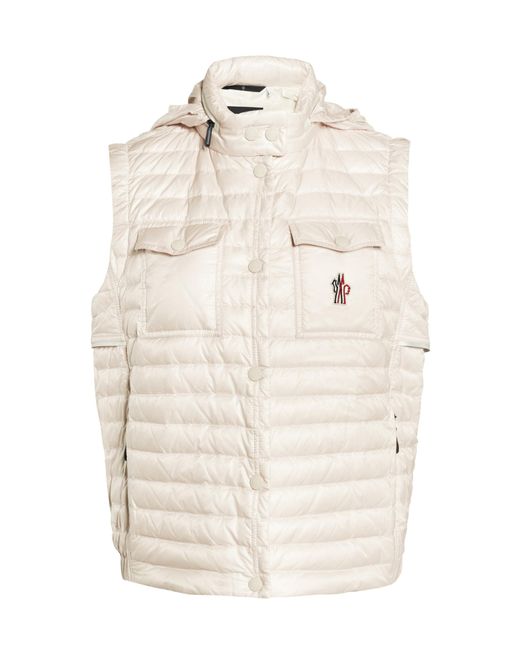 Moncler Natural Gumiane Ripstop Down Vest