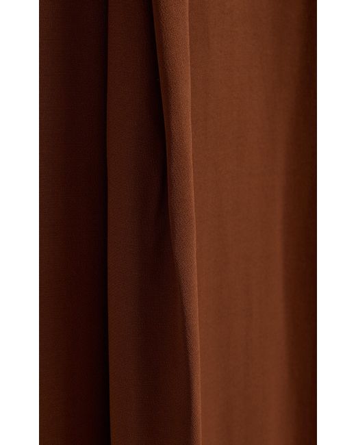 Jenni Kayne Florence Crepe Maxi Slip Dress in Brown | Lyst Canada Jenni Kayne Florence Crepe Maxi Slip Dress in Brown | Lyst Canada