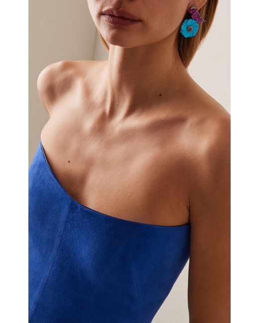 Amrapali Blue 14K-Stone Earrings