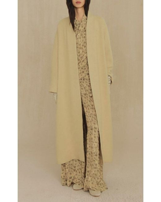 Cortana Natural Cassiopea Wide-Leg Pants