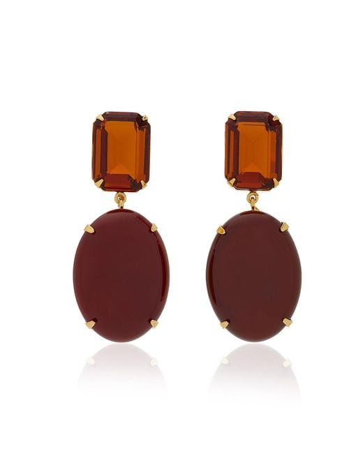 Jennifer Behr Red Xiomara Earrings