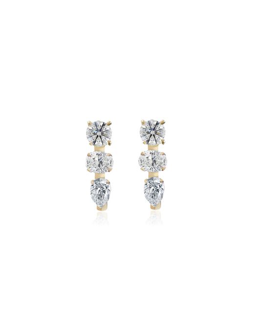 Sorellina Metallic 18K Multi-Stone Earrings