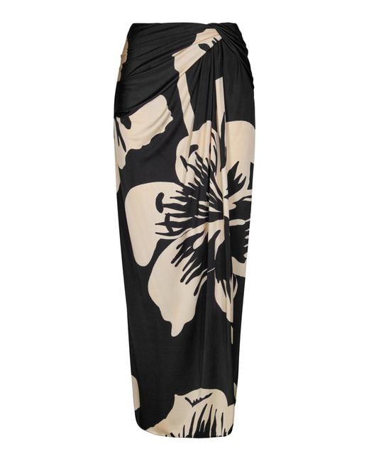 Johanna Ortiz Women's Black Luminosity Maxi Skirt