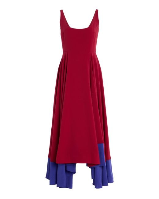 Roksanda Red Awn Crepe Dress