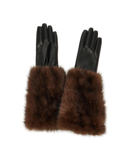 Apparis Brown Robi Sable Gloves
