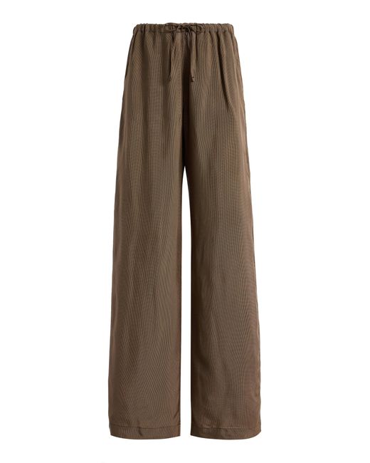 Rohe Brown Checked Pajama Pants