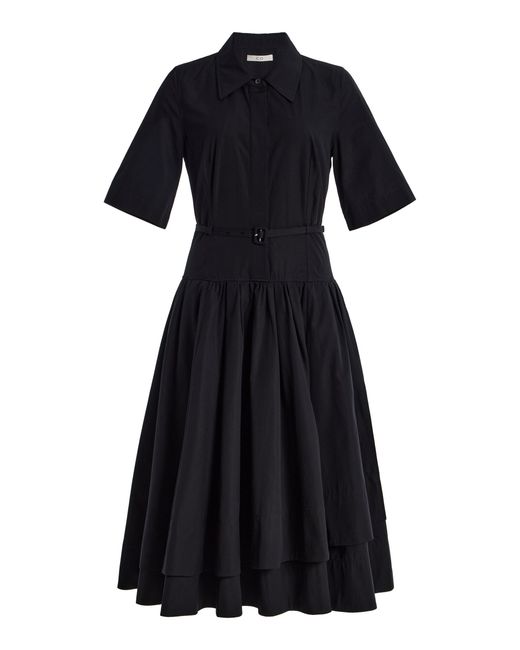 Co. Black Belted Tton Dress