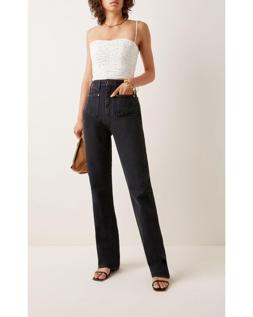 Khaite Denim Isabella Rigid High-rise 