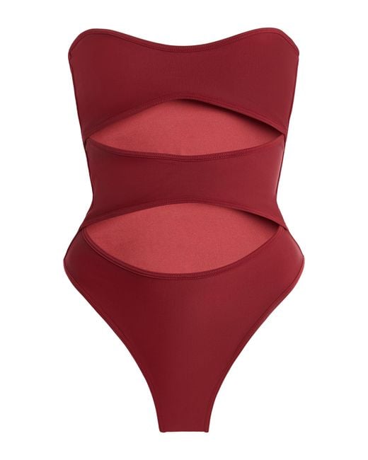 Ay Que Calor Red Exclusive La Isla Vera One-Piece Swimsuit