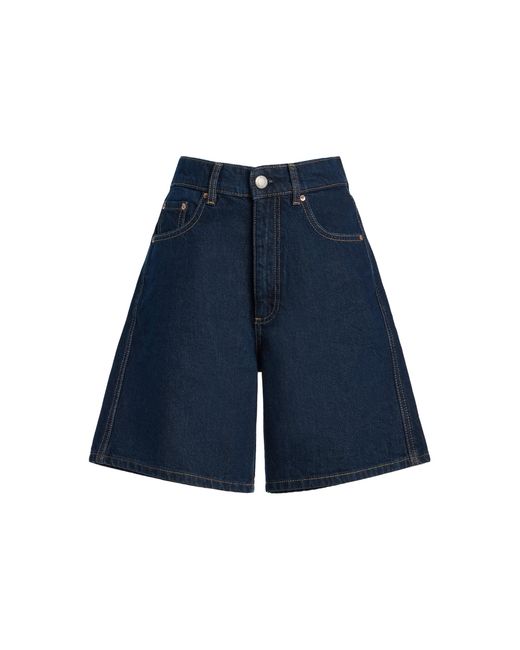 DL1961 Blue Taylor Relaxed High Rise Jean Shorts
