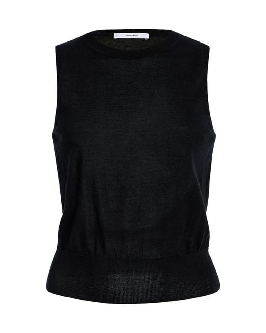Adam Lippes Black Ava Cashmere Silk Sweater
