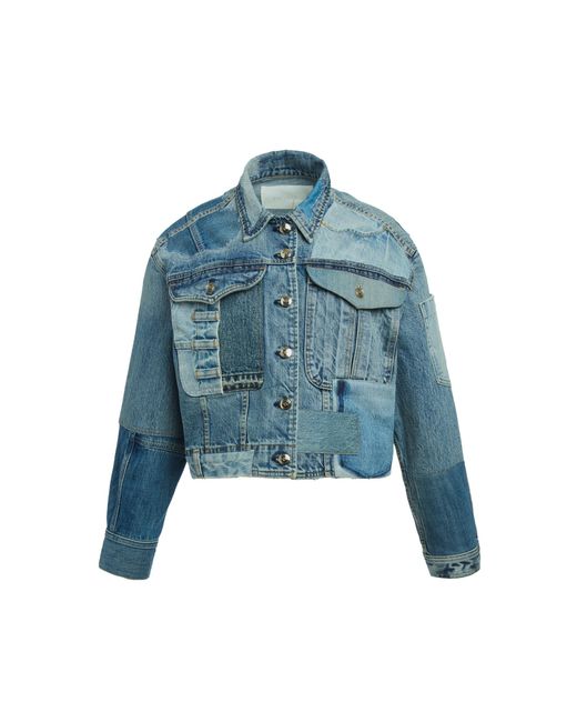 RÙADH Blue The Remi Denim Jacket