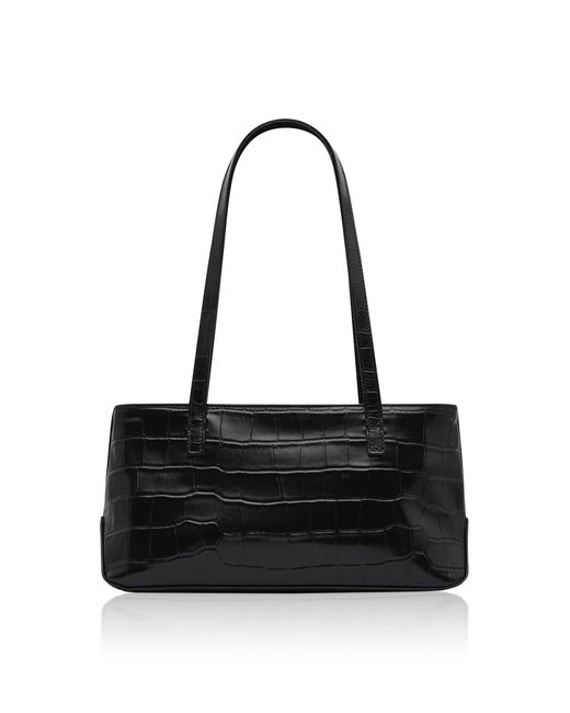 St. Agni Black Slim Shoulder Bag