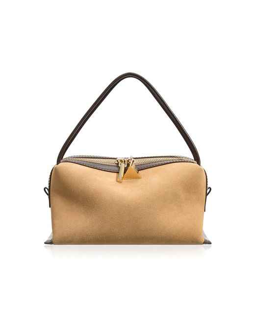 VERAFIED Metallic Suede Café Mini Bag
