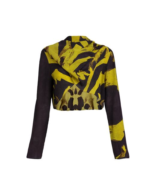 Silvia Tcherassi Yellow Luisanna Cape
