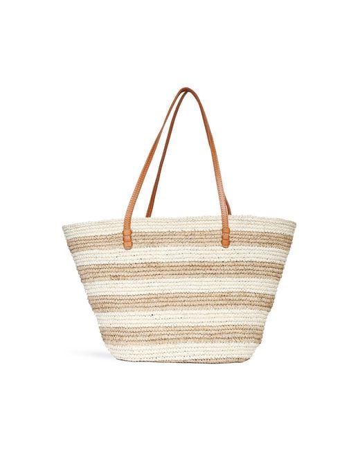 Bembien Bieno Raffia Tote in Natural | Lyst
