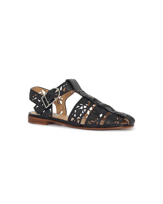 Gabriela Hearst Black Lynn Lace Sandal