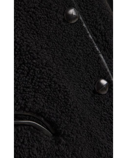 Blazé Milano Black Gliss Reversible Shearling Bolero