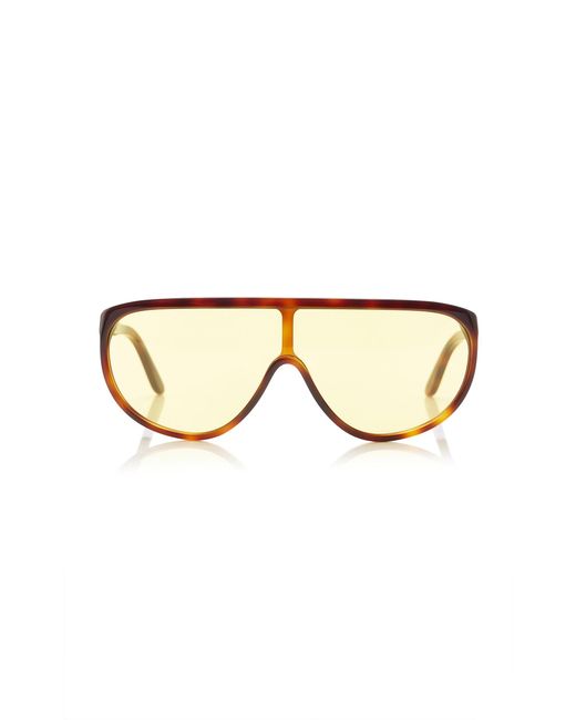 Totême Natural Shield Aviator-Frame Acetate Sunglasses
