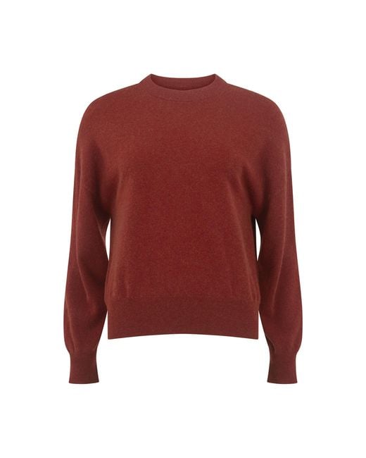 Harris Tapper Red Cyrus Wool-Cashmere Sweater