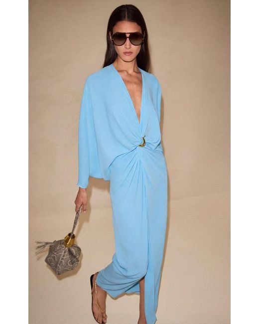 Alexis Blue Valery Maxi Dress