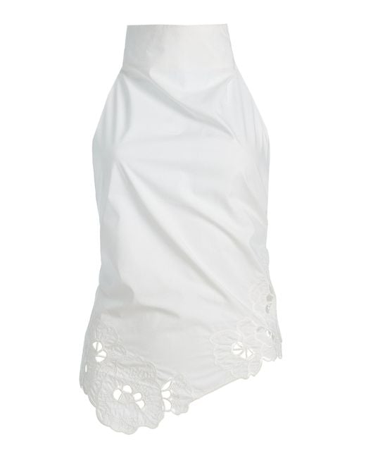 Sir White Klara Halter Cotton Top