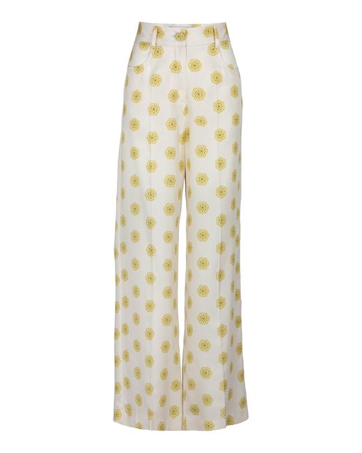 Silvia Tcherassi White Emine Pants