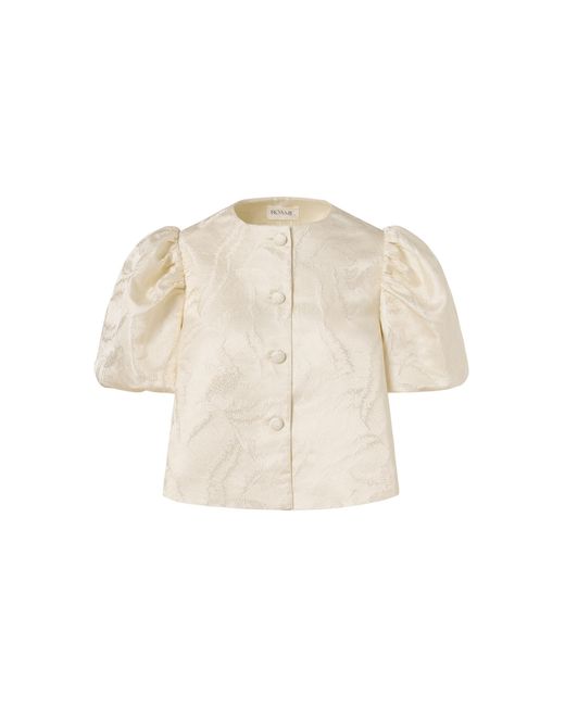 ROAME. Natural Camila Jacquard Jacket