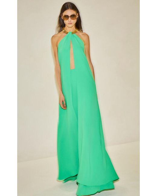 Alexis Green Leni Crepe Top