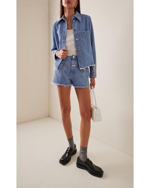 Closed Blue Short Denim Jacket