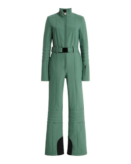 Perfect Moment Green Jg Stretch-Nylon Ski Suit